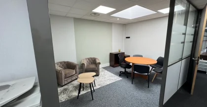 coin détente dans un bureau partagé à louer dans l'agglomération lyonnaise